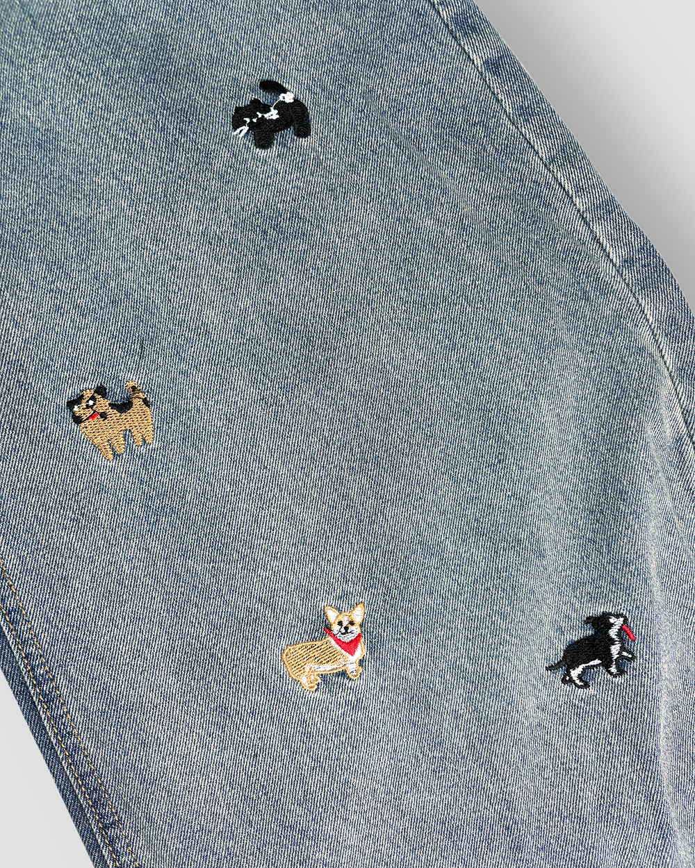 Denim Jeans 'Puptown' Balloon Cut - Light Wash